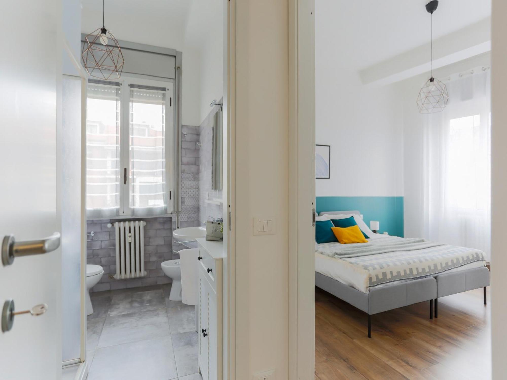 The Best Rent - Cozy Two-Bedroom Apartment Near Colonne S Lorenzo Mediolan Zewnętrze zdjęcie