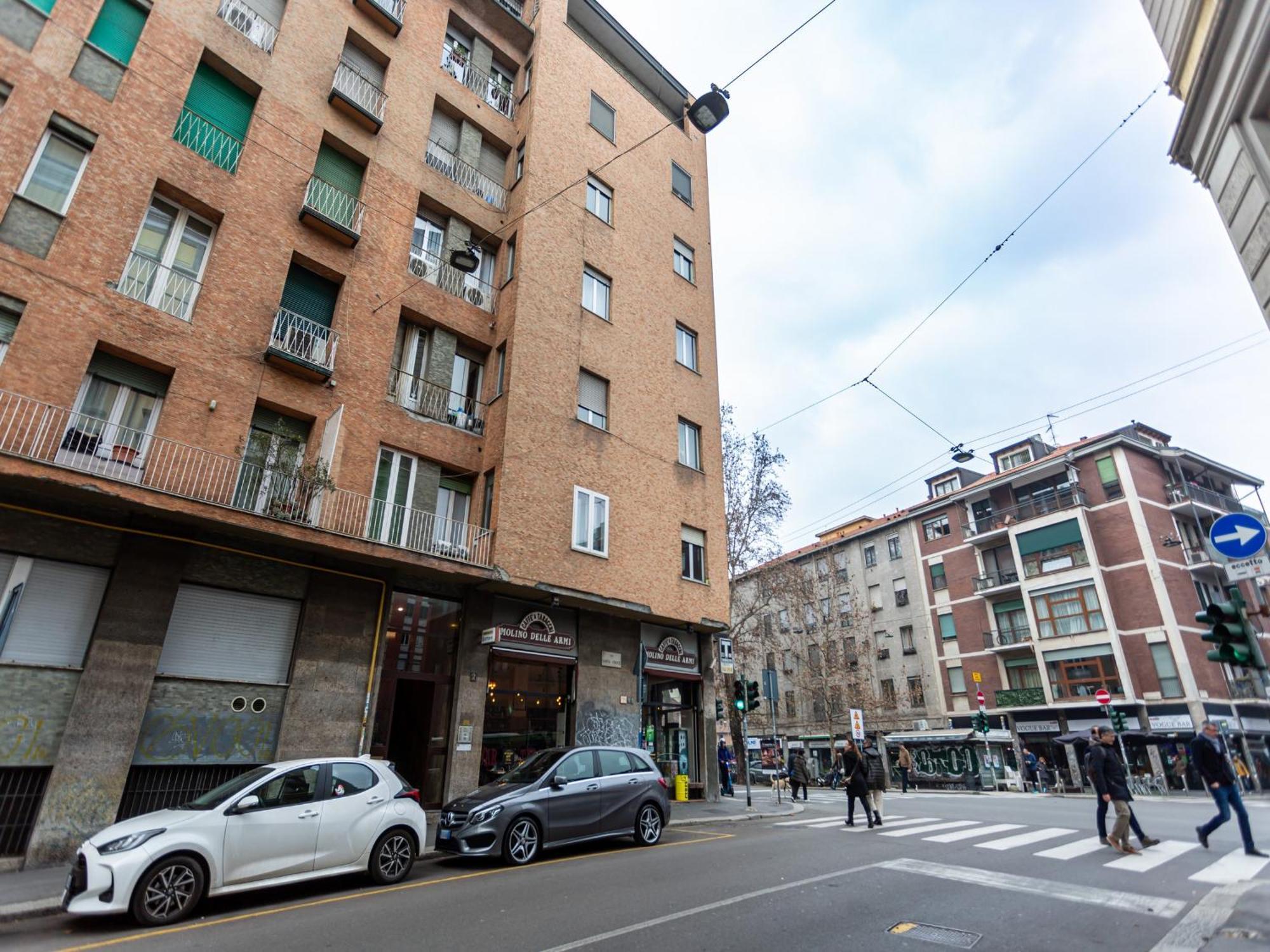 The Best Rent - Cozy Two-Bedroom Apartment Near Colonne S Lorenzo Mediolan Zewnętrze zdjęcie